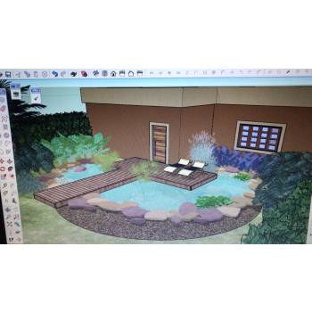 Projeto de Lago Ornamental